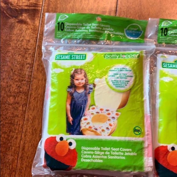 Sesame Street Potty Topper Disposable Seat Cover - Picture 2 of 5